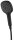 Handbrause mit Drucktaste, eckig, 3-fach verstellbar, schwarz matt