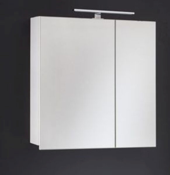 Tia 60 Spiegelschrank mit LED-Beleuchtung, 60 cm