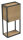 Riddle Hochschrank, Eiche authentic