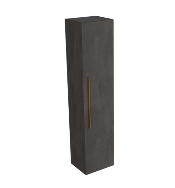 Smart 150 Hochschrank, chromix bronze, Griff gold