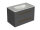 Eternity 80 Unterschrank mit Waschtisch, grafit supermatt, Griff gold