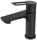 Intenso black Waschtischarmatur, schwarz matt
