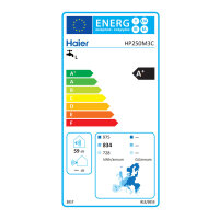 Haier Brauch-/Warmwasser W&auml;rmepumpe mit 1 WT, 250 L