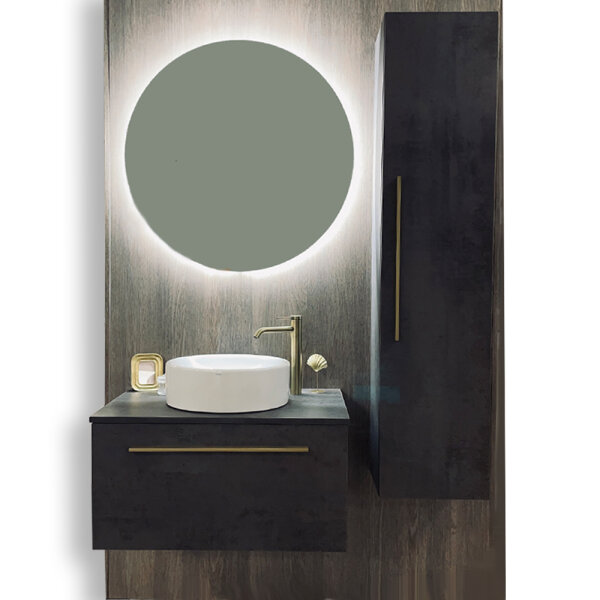 5-teiliges Badmöbel-Set SMART - Chromix bronze