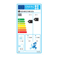 LG Luft-Wasser-W&auml;rmepumpe THERMA V Monoblock 12 kW 1-phasig