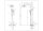 PROFILINE Brause-Standsystem FUN eckig, inkl. Thermostatarmatur, Schlauch, Handbrause und Kopfbrause 250x250mm, chrom