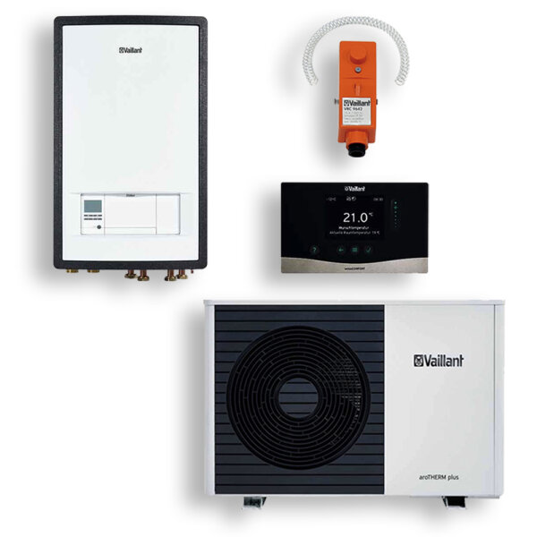Vaillant Wärmepumpen Paket 4.321 aroTHERM plus VWL 75/6 A S2 VWZ MEH 97/6