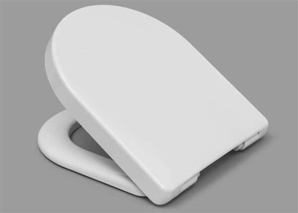 BACAN WC-Sitz Soft Close Premium Befestigung von oben, weiß