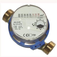 Wasserz&auml;hler 1&quot; 130mm (kalt)...