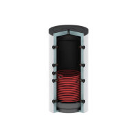 Pufferspeicher 750 l mit 1 W&auml;rmetauscher