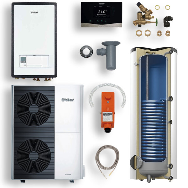 Vaillant Wärmepumpen Paket 4.34 aroTHERM plus VWL 125/6 A S2 Reflex Storatherm AH 300/1_B