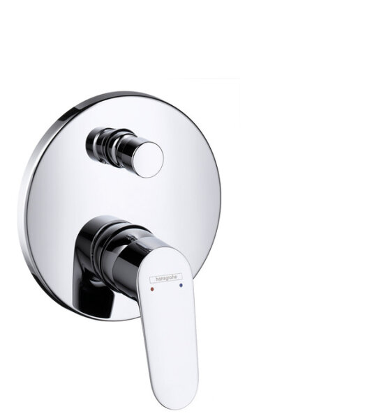 Hansgrohe Focus Wannenmischer Unterputz Fertigset chrom