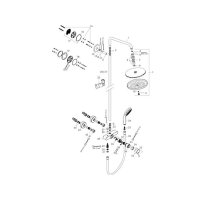 Hansgrohe Showerpipe Croma 220 f&uuml;r die Dusche mit...