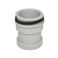 Viega Zulaufstutzen in 50mm, Kunststoff grau
