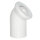 Viega WC Anschlussbogen DN 100 45&deg; Kunststoff wei&szlig;