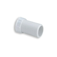 Verl&auml;ngerungsst&uuml;ck 50mm Kunststoff wei&szlig;