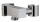 Wandanschlussbogen AQUASQUARE2 mit Halter, 1/2&quot;x1/2&quot;, chrom