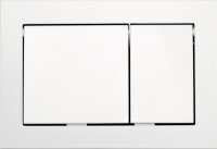 TECE base WC-Bet&auml;tigungsplatte, Kunststoff wei&szlig;