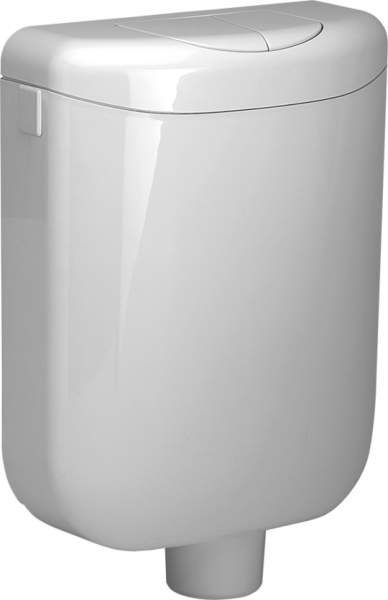 Pagette Spülkasten schmale Ausführung (34,3cm), weiß