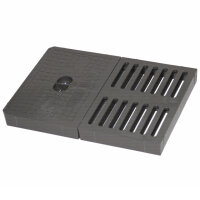 Dallmer Rost zu Ballstau 110, grau, 250 x 180mm